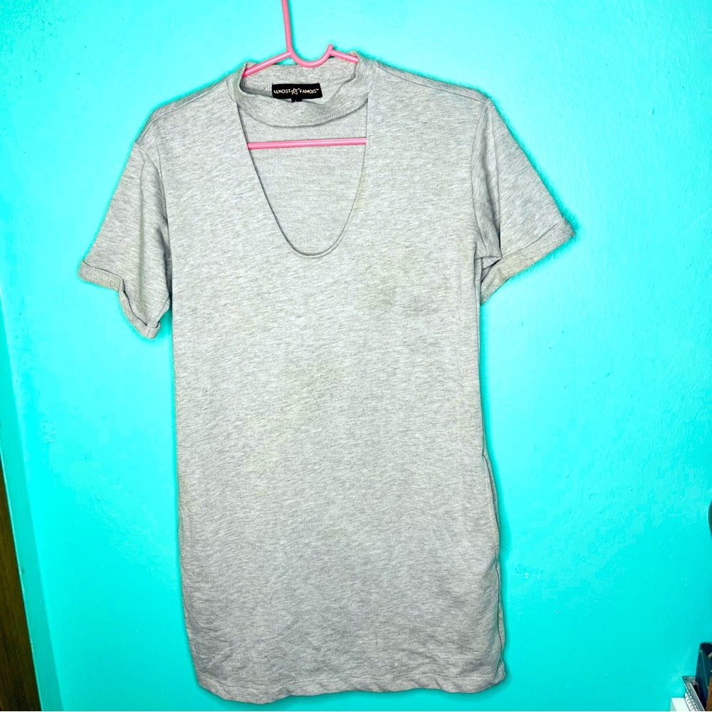 Almost Famous Grey dress